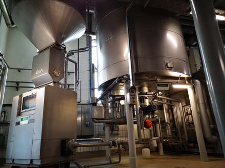  Mauritius: Brewery: Brewing process: Mashing process